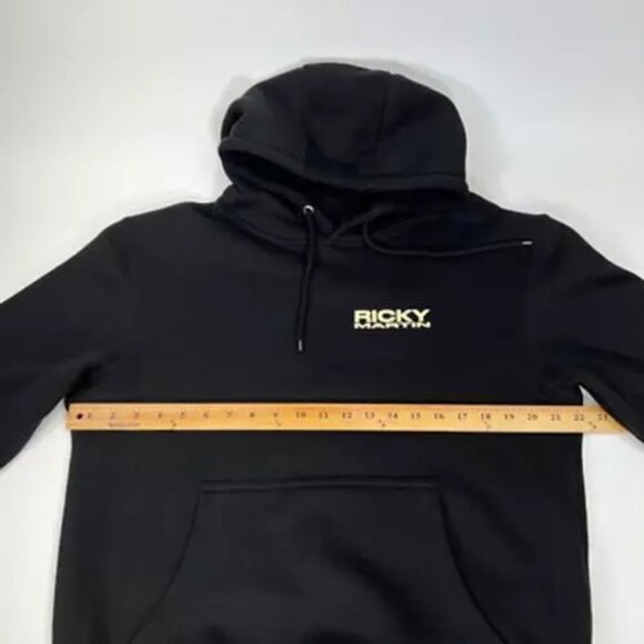 Ricky Martin Mens Hoodie Sweatshirt Cantalo Concert Sweater Black Lane Steven M - Picture 8 of 11